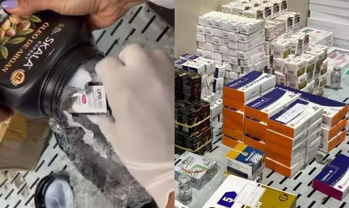 Operação apreende 1 tonelada de emagrecedores em central dos Correios de Campo Grande