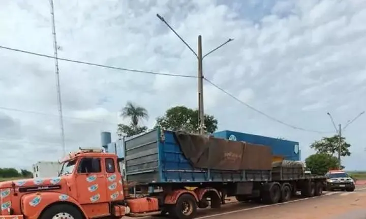 Polícia Rodoviária Federal apreende 46 pneus em Três Lagoas