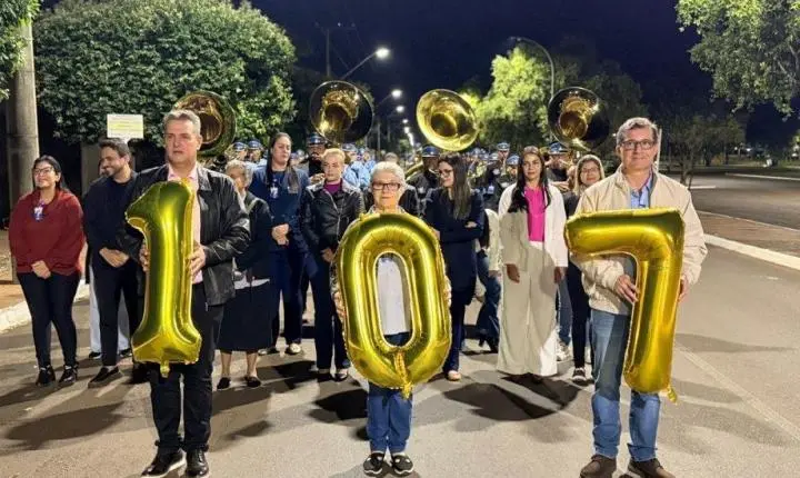 Prefeito Dr. Cassiano Maia participa da alvorada festiva pelos 107 anos do Hospital Auxiliadora