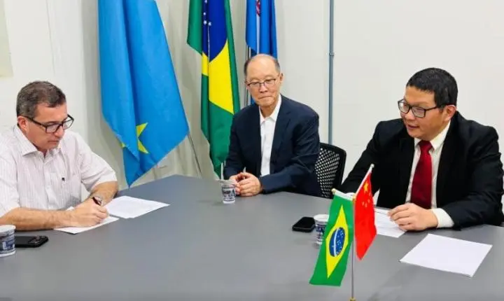 Prefeito recebe empresários que pretendem implantar indústria de R$ 130 milhões em Três Lagoas