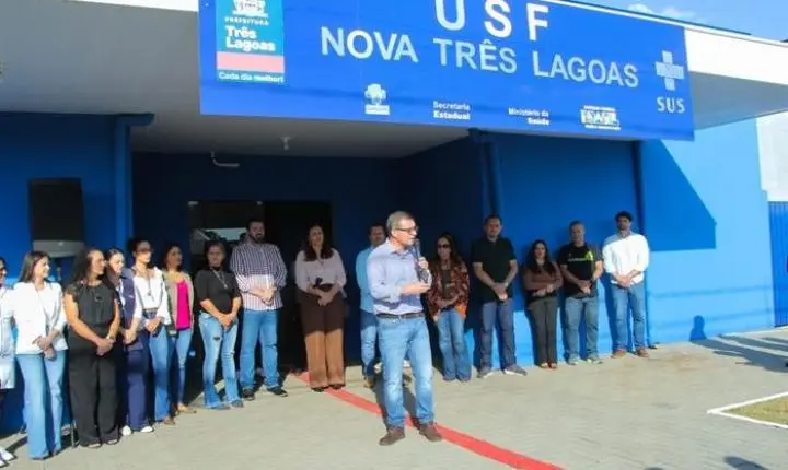 Prefeitura de Três Lagoas entrega manutenção predial da USF Nova Três Lagoas e reforça qualidade no atendimento à população