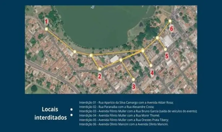Prefeitura de Três Lagoas informa interdições temporárias para o Desfile Cívico-Militar de 7 de Setembro