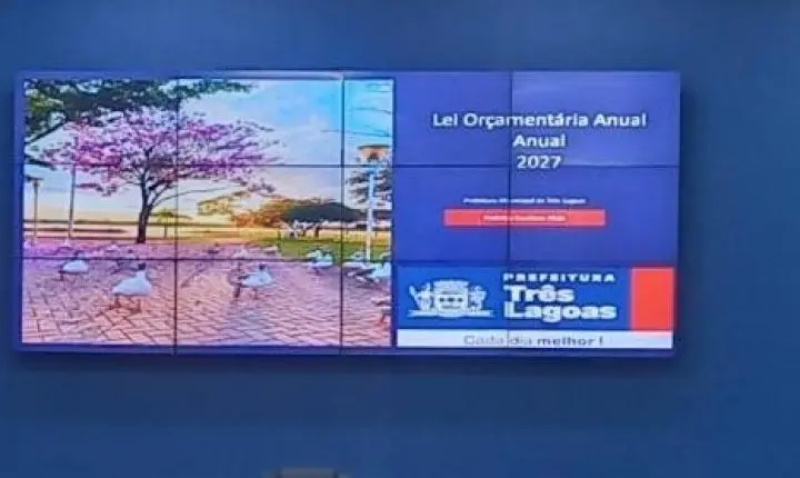 Prefeitura de Três Lagoas realiza audiência sobre Lei Orçamentária Anual 2027