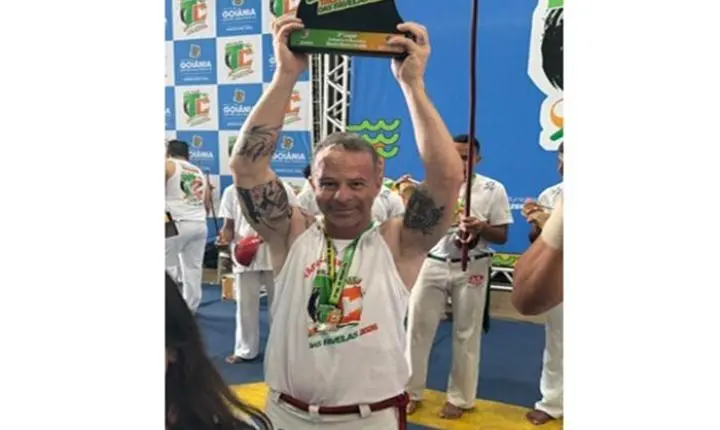 Professor de Três Lagoas conquista dois pódios na 3ª Taça Capoeira das Favelas em Goiânia