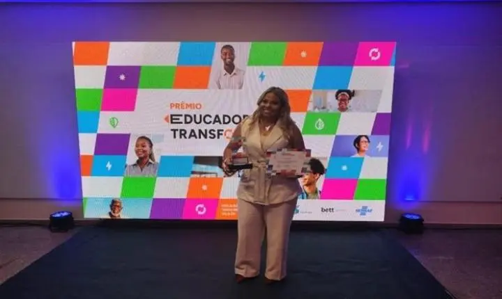 Profissional da Educação de Três Lagoas ganha 1º lugar no Prêmio Professor Transformador