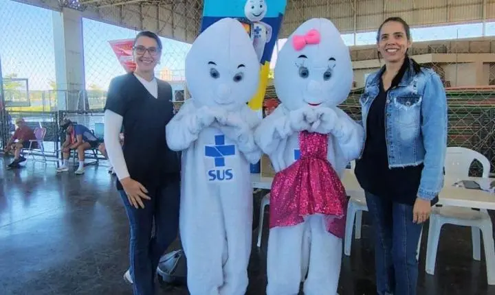 Setor de Imunização participa da 3ª Meia Maratona contra a Pólio e vacina 52 pessoas contra a gripe