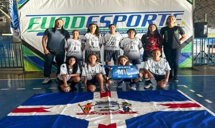 Time de Futsal da Luloca conquista 3º lugar nos Jogos Escolares da Juventude de MS