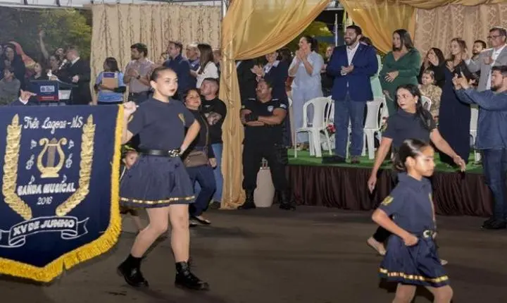 Vereadores prestigiam desfile dos 111 anos de Três Lagoas